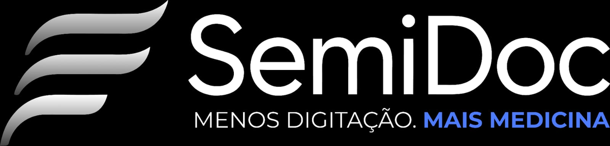 Logo da SemiDoc — menos digitação, mais medicina